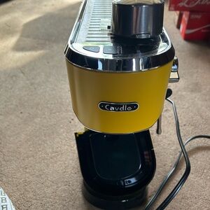 Yellow Coffee Maker